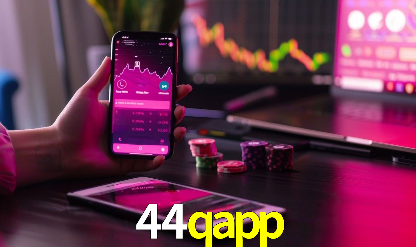 Recursos Exclusivos do App 44qapp BET - Modo Offline, Login Biométrico